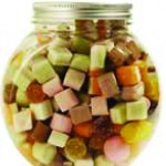 Large Round PVC Cookie Jar